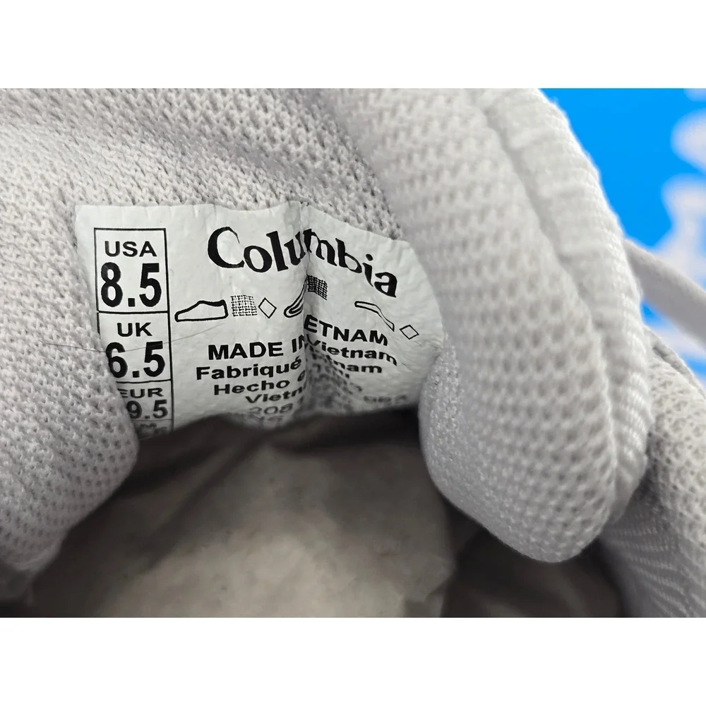 Columbia Konos TRS Trail Running Shoes Womens 8.5 Grey Omni-Max - New